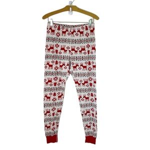 Hanna Andersson Dear Deer Long John Pajama Bottoms